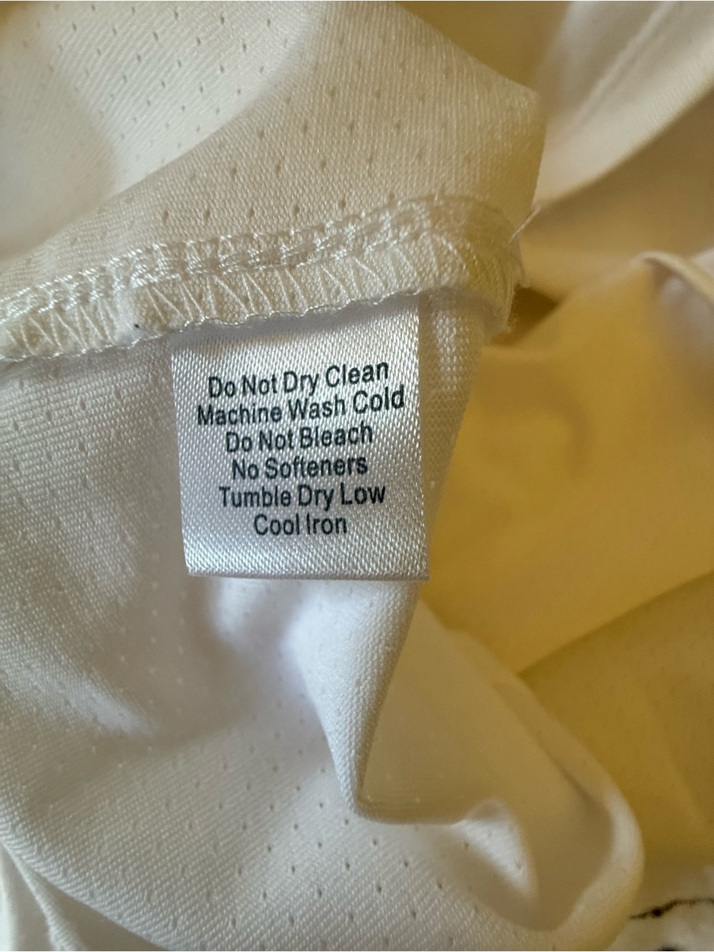 R.J. Classics Beacon Hill White Long Sleeve Equestrian Show Shirt - Size Small - Picture 8 of 10
